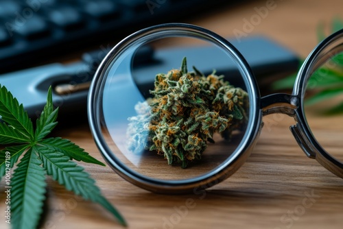 Official search warrant with a list of items to be seized, capturing the detailed and procedural nature of legal documents, symbolizing clarity and thoroughness photo