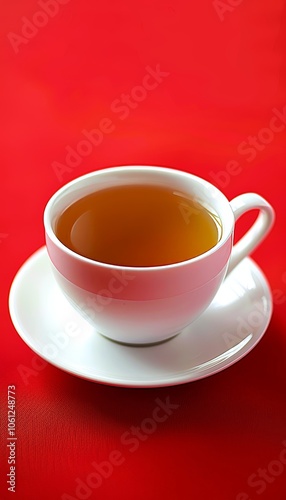 Wallpaper Mural A stylish mug filled with freshly brewed tea or coffee, perfect for your morning ritual or break Torontodigital.ca