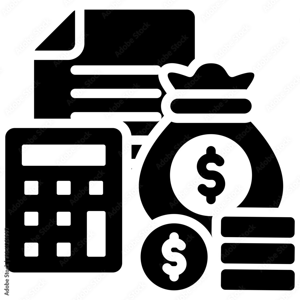 Budgeting Icon Budgeting Icon