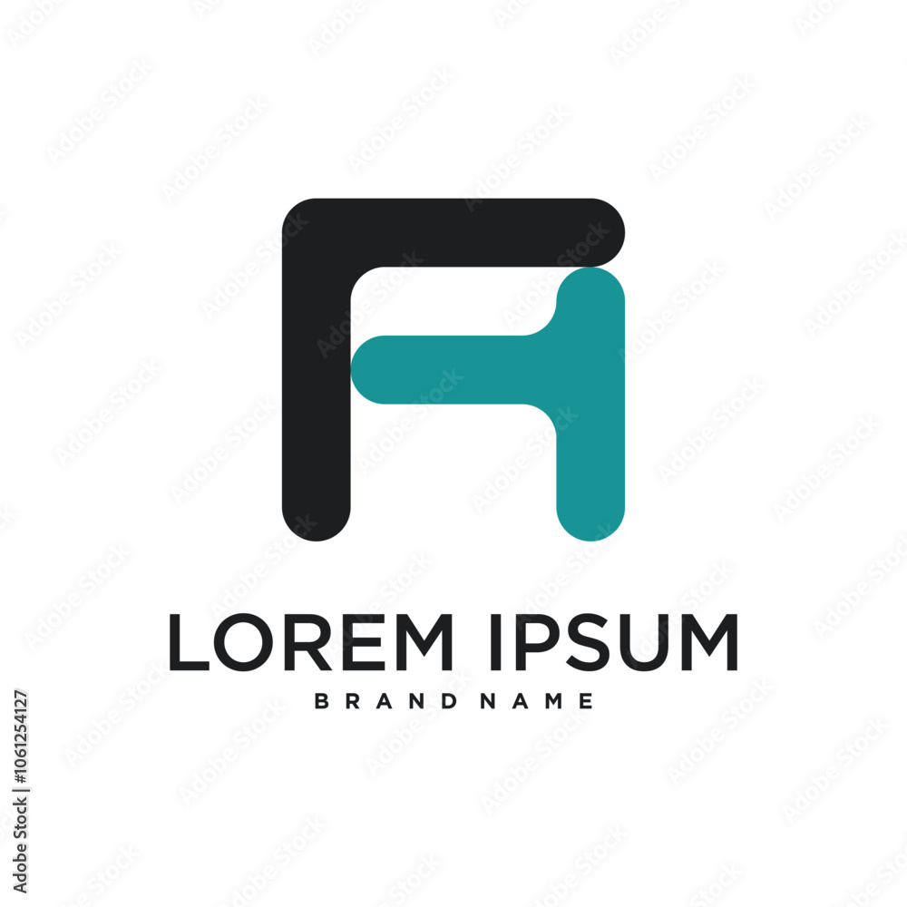 Initial letter A logo, abstract concept design. Premium Vector Initial letter A logo, abstract concept design. Premium Vector