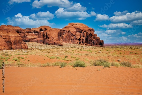 Fall in Monument Valley in Arizona. photo