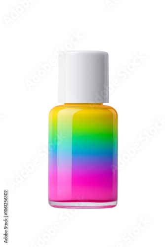 Vibrant Gradient Bottle for Cosmetic Products