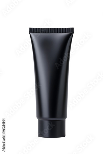 Black Tube for Cosmetics or Skincare Products