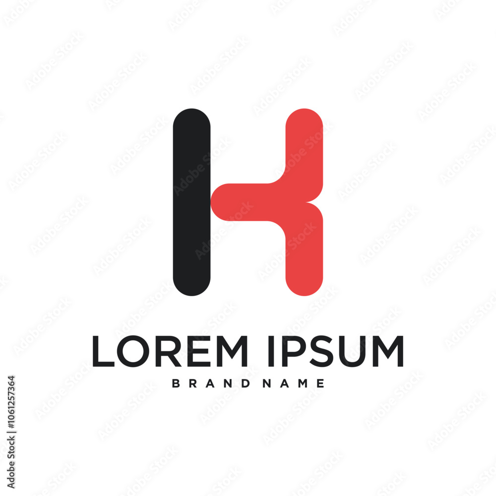 Initial letter K logo, abstract concept design. Premium Vector Initial letter K logo, abstract concept design. Premium Vector