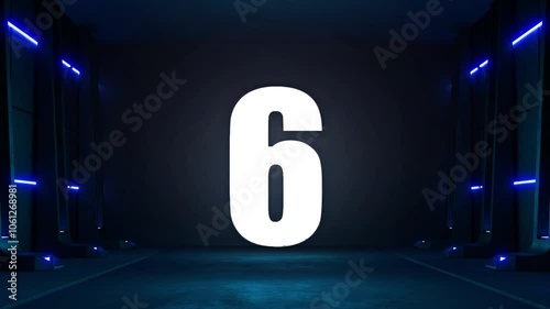 Digital countdown timer video, 10 sec to 0 sec, Countdown timer, Countdown video
