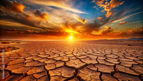 Climate Change Desert Drone Photography
