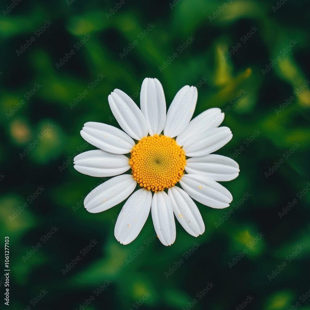 Close-Up of Soft Daisy Flower in Natural Light Close-Up of Soft Daisy Flower in Natural Light