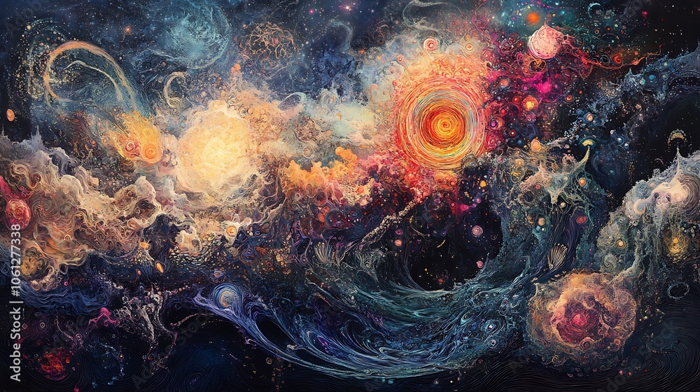 Explore the vibrant cosmos through art Explore the vibrant cosmos through art