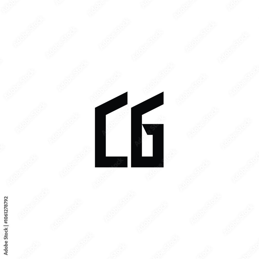 CG monogram logo design letter text name symbol monochrome logotype alphabet character simple logo CG monogram logo design letter text name symbol monochrome logotype alphabet character simple logo