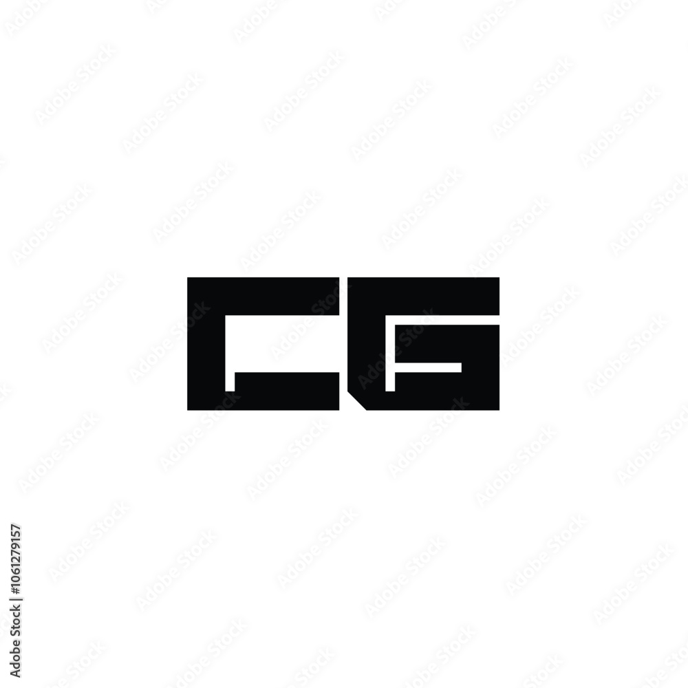 CG monogram logo design letter text name symbol monochrome logotype alphabet character simple logo CG monogram logo design letter text name symbol monochrome logotype alphabet character simple logo