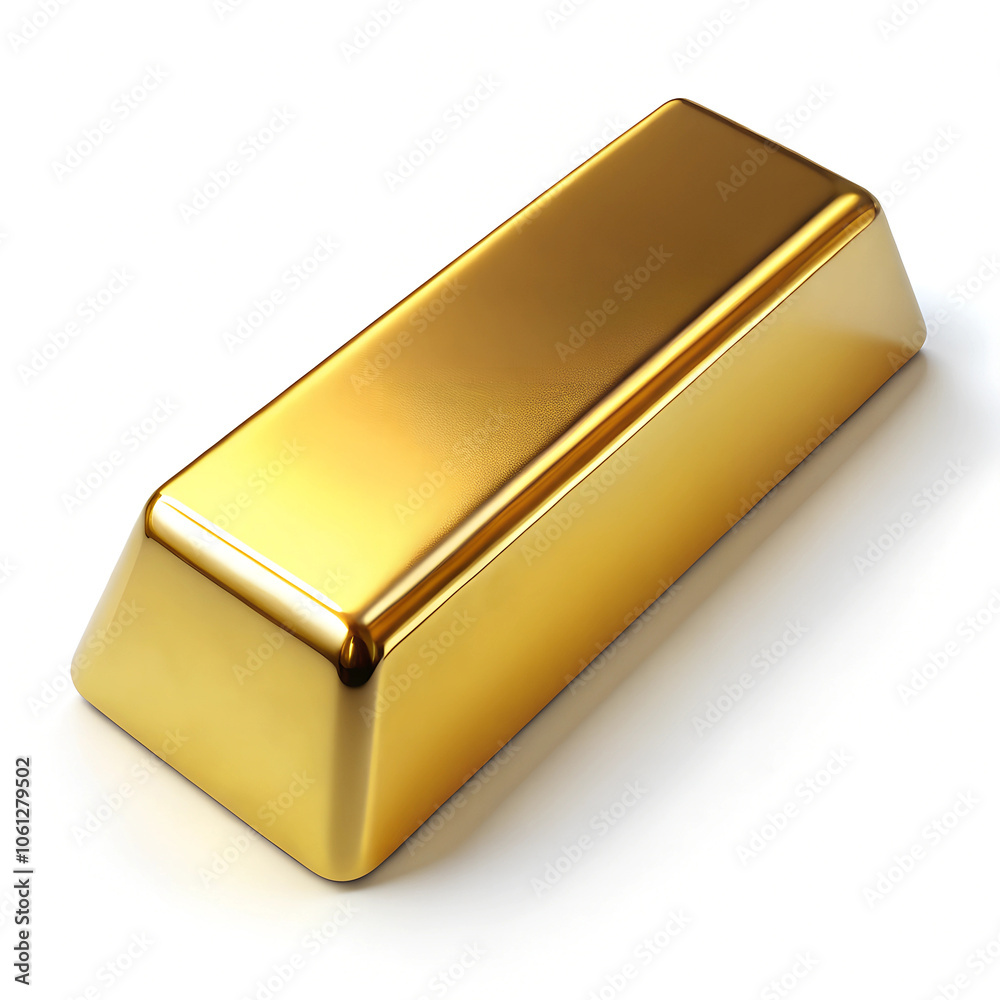 gold bars on white background gold bars on white background