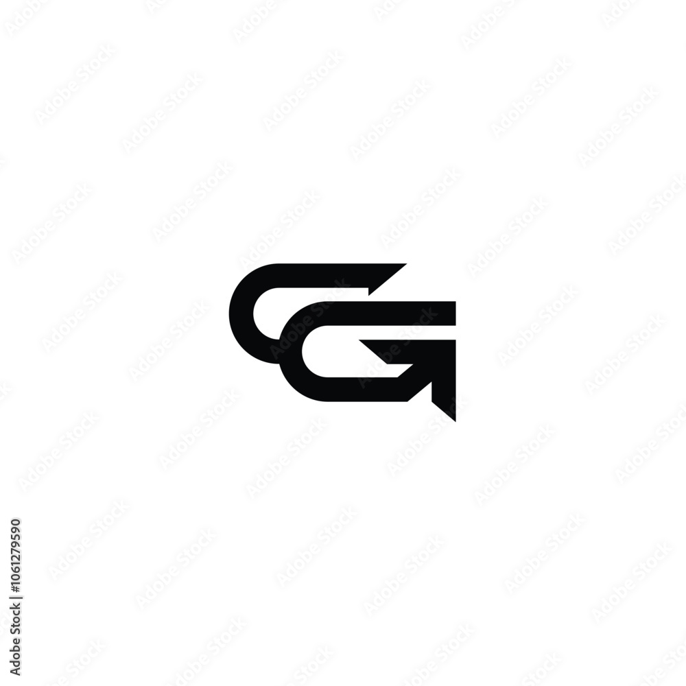CG monogram logo design letter text name symbol monochrome logotype alphabet character simple logo CG monogram logo design letter text name symbol monochrome logotype alphabet character simple logo