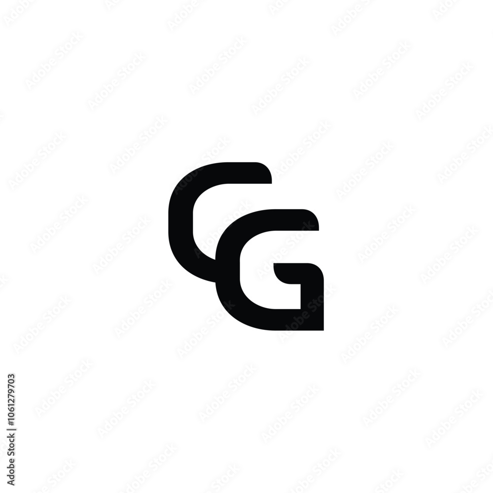 CG monogram logo design letter text name symbol monochrome logotype alphabet character simple logo CG monogram logo design letter text name symbol monochrome logotype alphabet character simple logo
