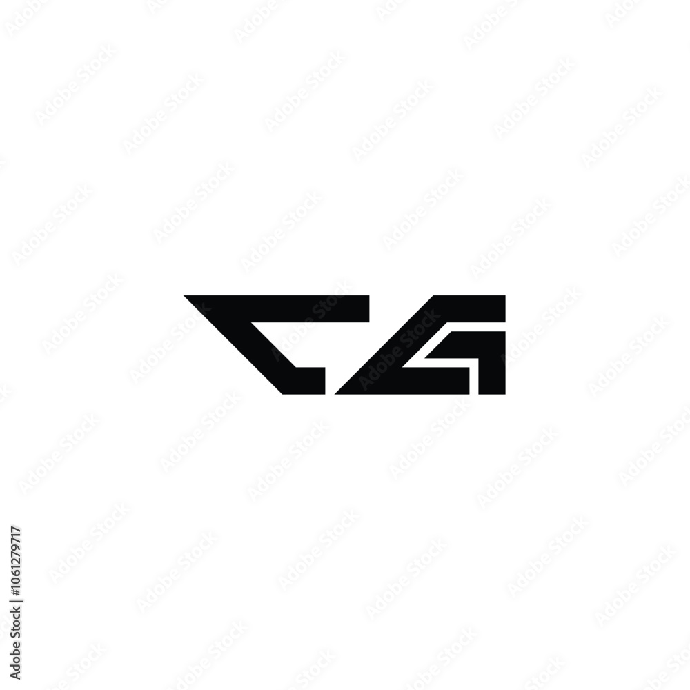 CG monogram logo design letter text name symbol monochrome logotype alphabet character simple logo CG monogram logo design letter text name symbol monochrome logotype alphabet character simple logo
