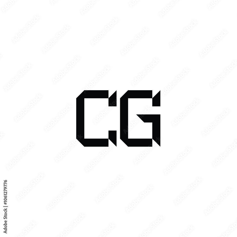 CG monogram logo design letter text name symbol monochrome logotype alphabet character simple logo CG monogram logo design letter text name symbol monochrome logotype alphabet character simple logo