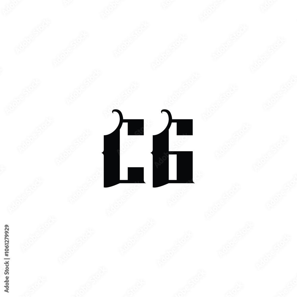 CG monogram logo design letter text name symbol monochrome logotype alphabet character simple logo CG monogram logo design letter text name symbol monochrome logotype alphabet character simple logo
