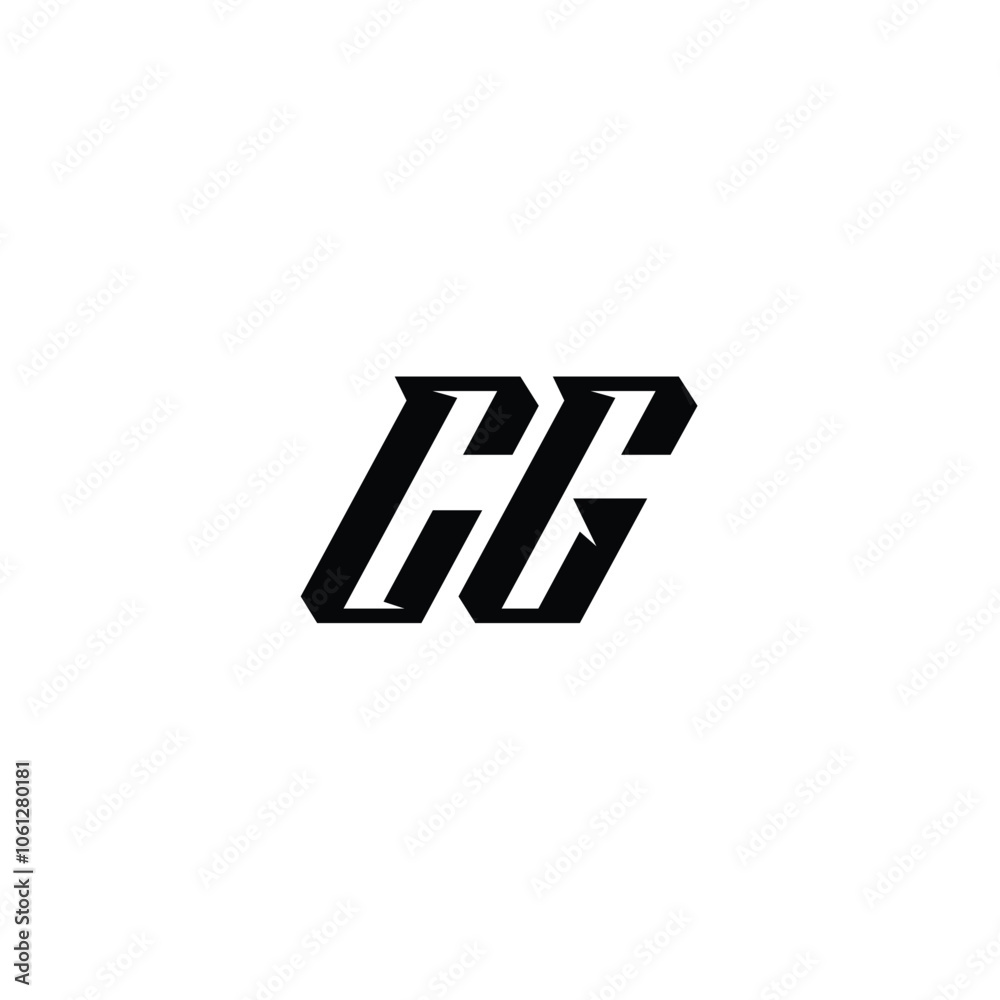 CG monogram logo design letter text name symbol monochrome logotype alphabet character simple logo CG monogram logo design letter text name symbol monochrome logotype alphabet character simple logo