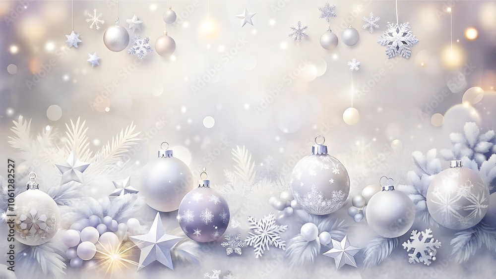 christmas background with baubles christmas background with baubles
