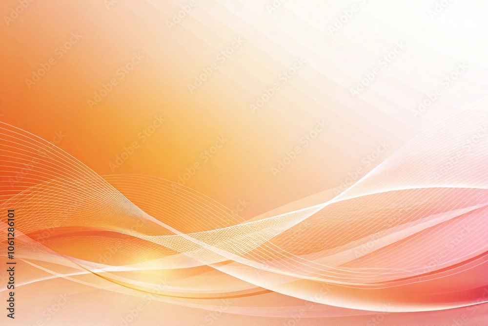 soft minimal abstract background in white, orange, and pink colors soft minimal abstract background in white, orange, and pink colors
