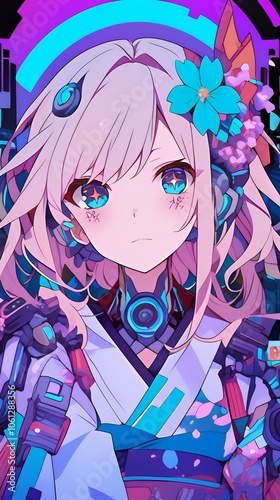 アニメスタイル 　japanese anime style