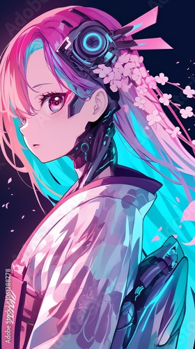 アニメスタイル 　japanese anime style