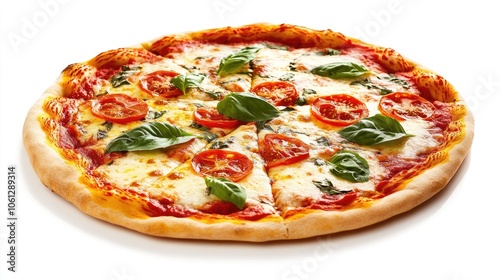 Delicious Freshly Baked Margherita Pizza