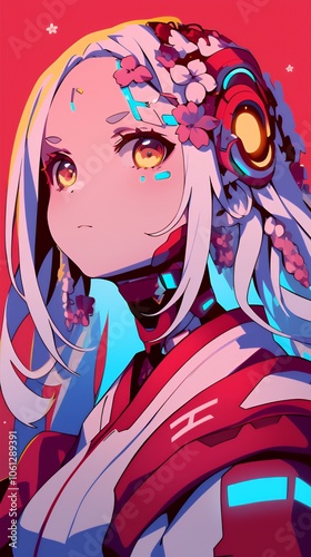 アニメスタイル 　japanese anime style