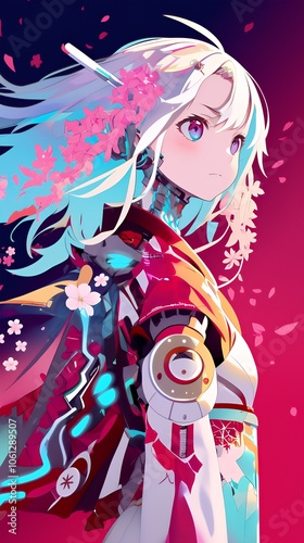 アニメスタイル 　japanese anime style