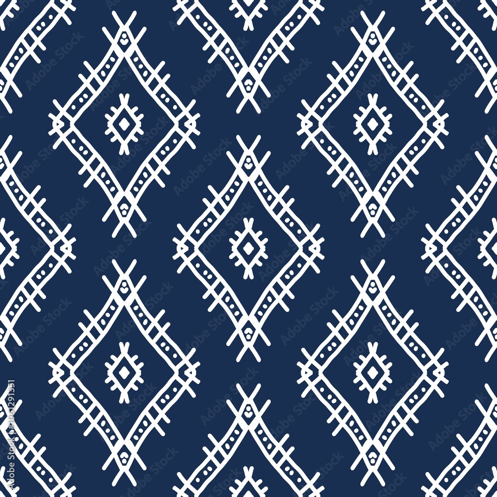 Ikat seamless pattern, geometric design, motif ethnic handmade, Ikat ethnic tribal, boho colors seamless wallpaper. Ethnic Ikat abstract background art, Ikat seamless pattern, geometric design, motif ethnic handmade, Ikat ethnic tribal, boho colors seamless wallpaper. Ethnic Ikat abstract background art,