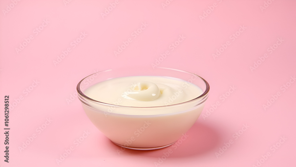 yogurt with strawberry