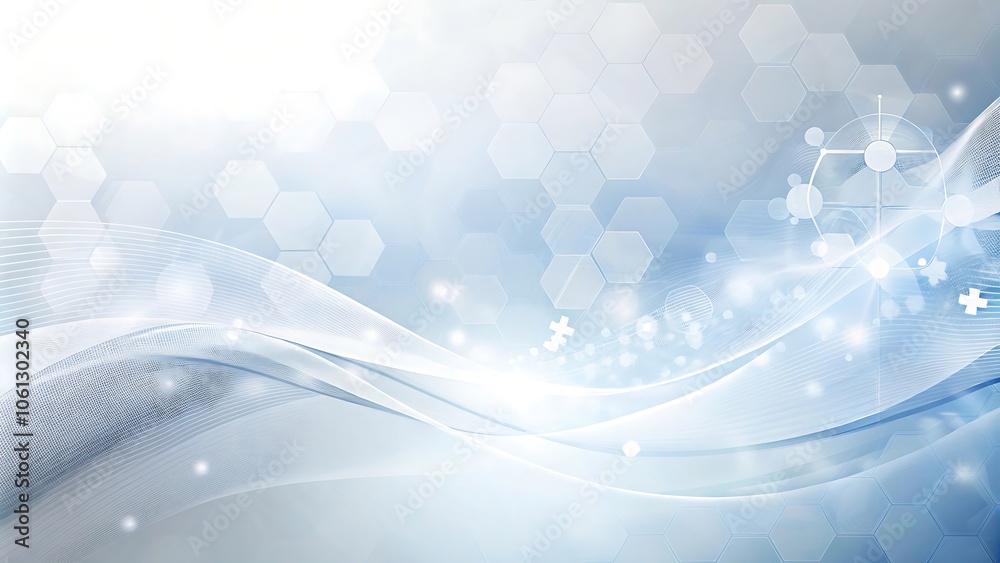 with blurred medical element wave abstract background with blurred medical element wave abstract background