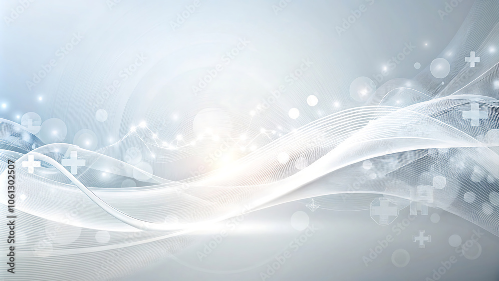 with blurred medical element wave abstract background with blurred medical element wave abstract background