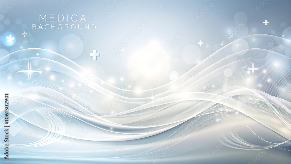 with blurred medical element wave abstract background with blurred medical element wave abstract background