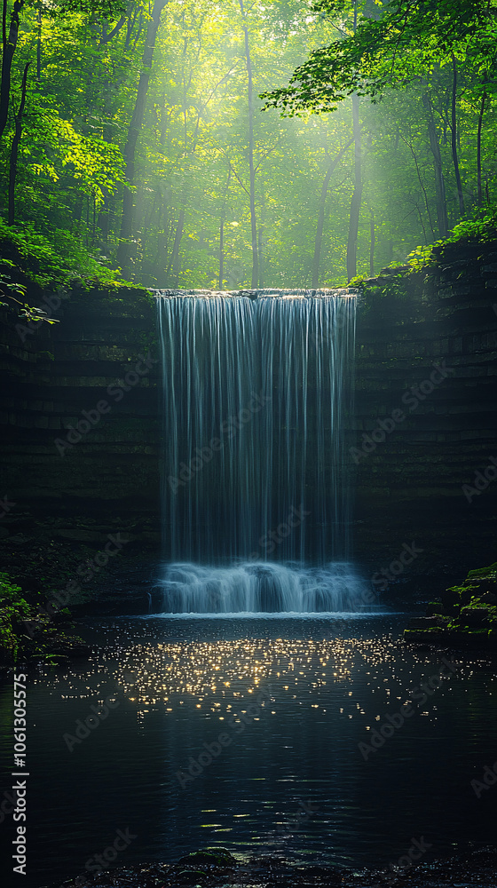 Beauty in nature, amazing waterfall , Beautiful landscape of waterfall, Water stream of waterfall cascade in nature forest landscape
Beauty in nature, amazing waterfall , Beautiful landscape of waterfall, Water stream of waterfall cascade in nature forest landscape