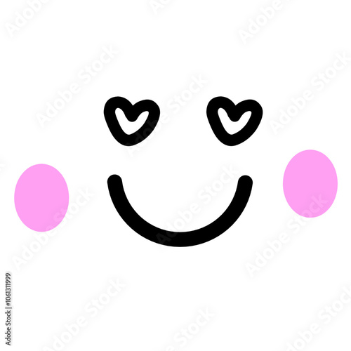 Cute Emoticon, Face Emoticon