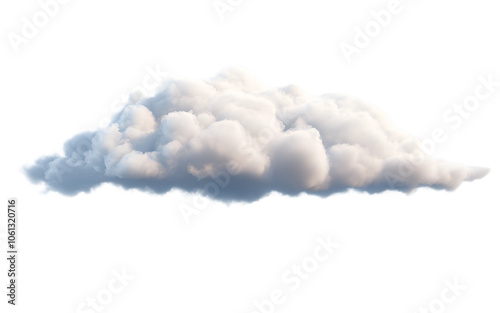 Cloud isolated on transparent background, Cutout clean white cloud transparent background,3d rendering,Collection of random shapes of abstract clouds,white cloud,white natural cloud element,png,Ai