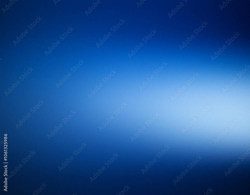 Obraz premium Minimalist and clean blue gradient background, perfect for backgrounds or wallpapers
