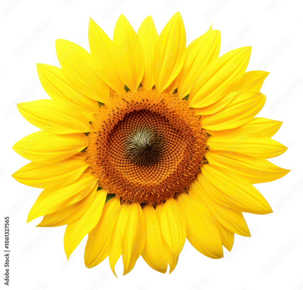 PNG Sunflower petal plant white background. PNG Sunflower petal plant white background.