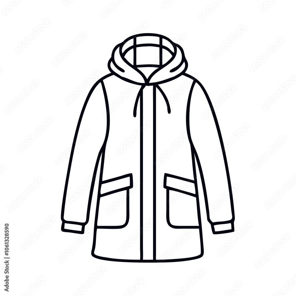 parka vector icon, dress icon, vector clothing icon - simple vector illustration of a parka , in a simple and clean style, for business and fashion graphics. clothing flat illustration. parka vector icon, dress icon, vector clothing icon - simple vector illustration of a parka , in a simple and clean style, for business and fashion graphics. clothing flat illustration.