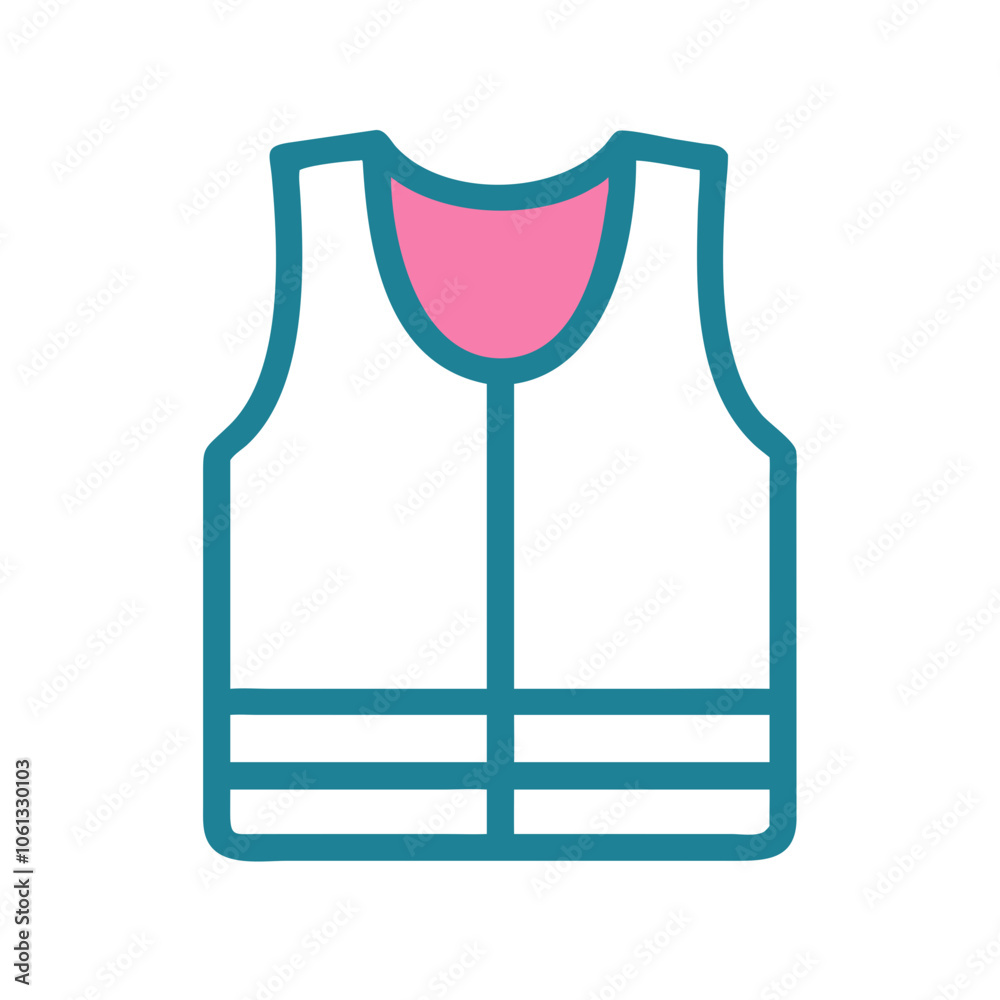 vest vector icon, dress icon, vector clothing icon - simple vector illustration of a vest , in a simple and clean style, for business and fashion graphics. clothing flat illustration. vest vector icon, dress icon, vector clothing icon - simple vector illustration of a vest , in a simple and clean style, for business and fashion graphics. clothing flat illustration.