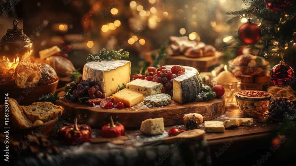 Christmas Cheeseboard Extravaganza Christmas Cheeseboard Extravaganza