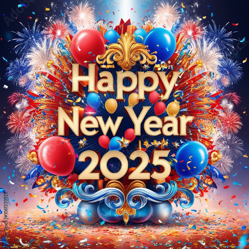 Happy New Year 2025 festival
