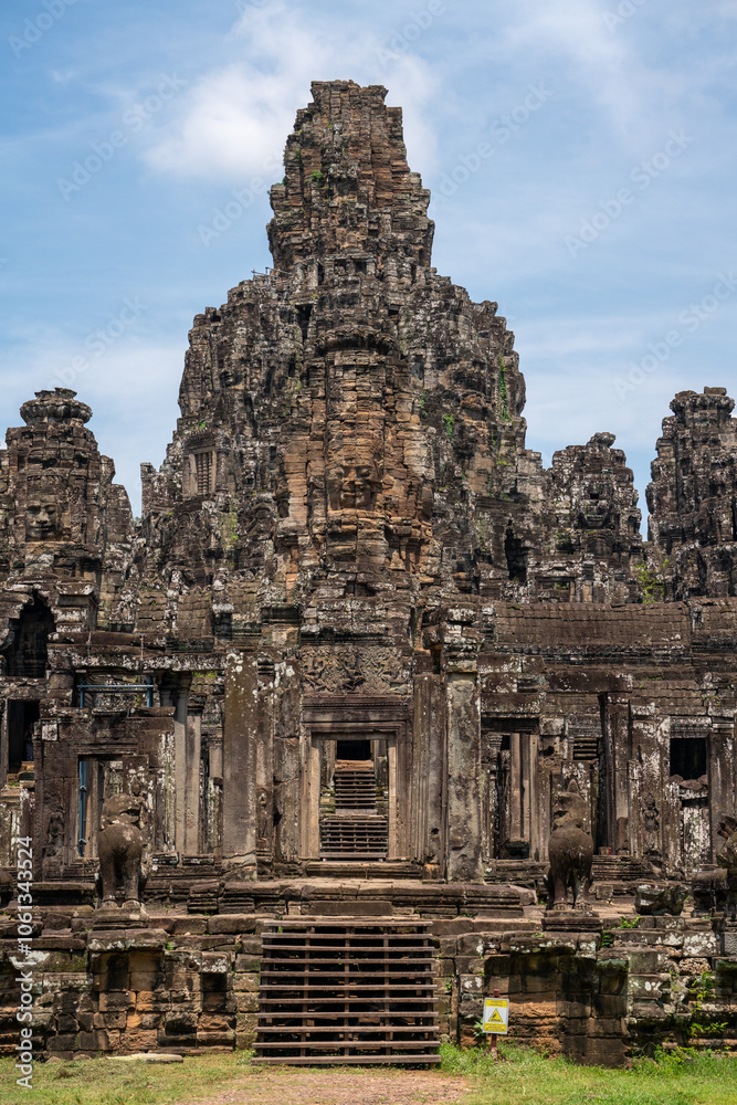 Naklejka premium バイヨン、アンコール・トム遺跡、カンボジア