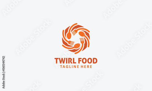 Restaurant logo design vector template