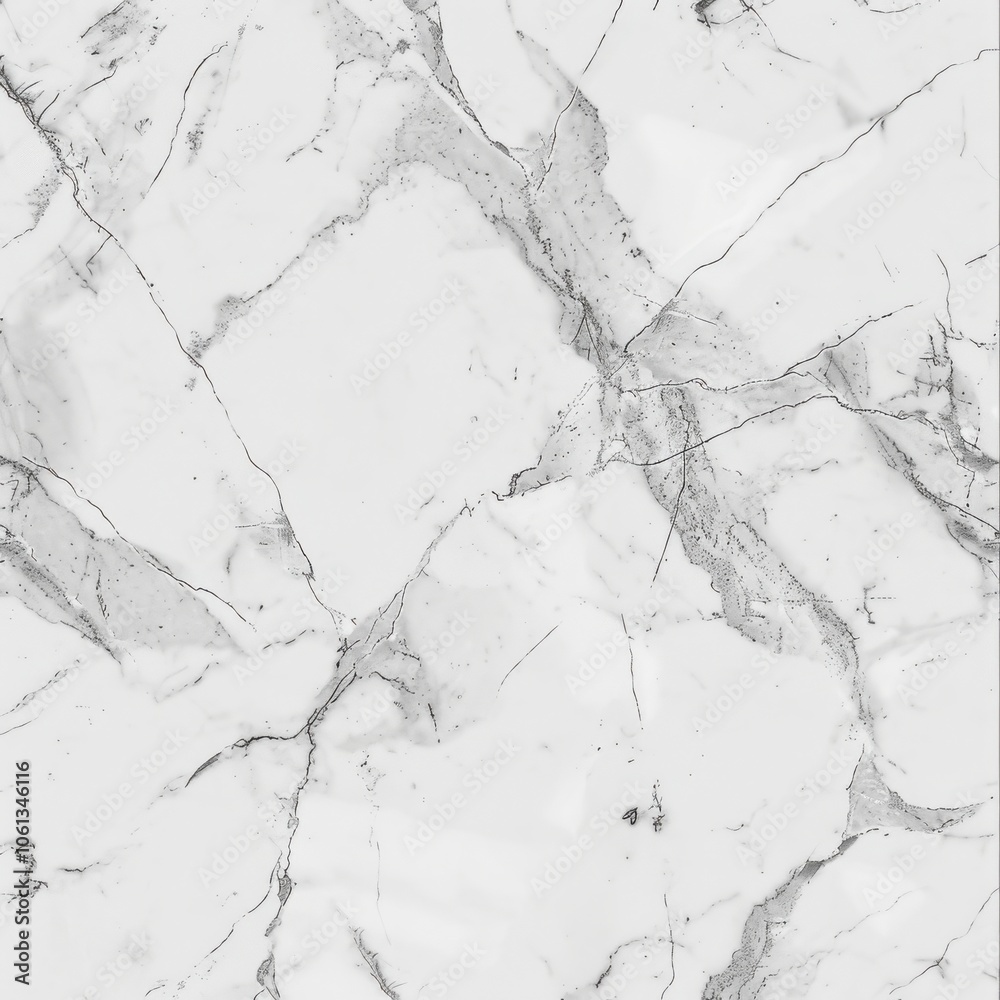 Elegant Minimalistic White Marble Texture