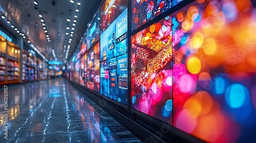 Vibrant Digital Displays in a Modern Environment