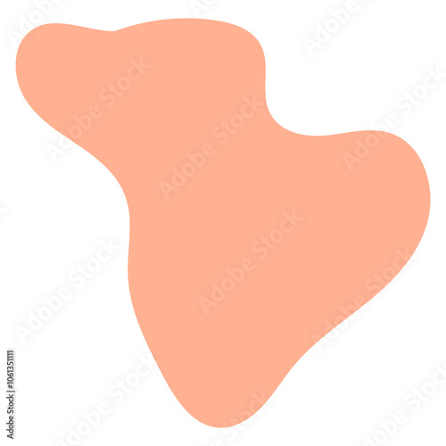 Abstract Doodle Shape Element