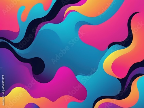 abstract neon color gradient background. abstract background