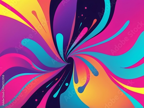 abstract neon color gradient background. abstract background