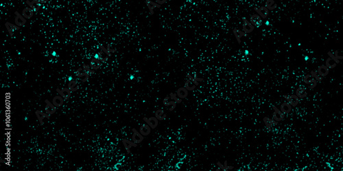 Wallpaper Mural Abstract small shiny particles with different scale covered dark background. Colourful glowing Christmas garland with blur background and bokeh Torontodigital.ca
